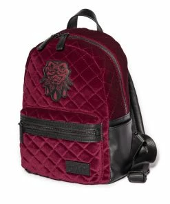 IDS Oxblood Rose - Quilted Backpack